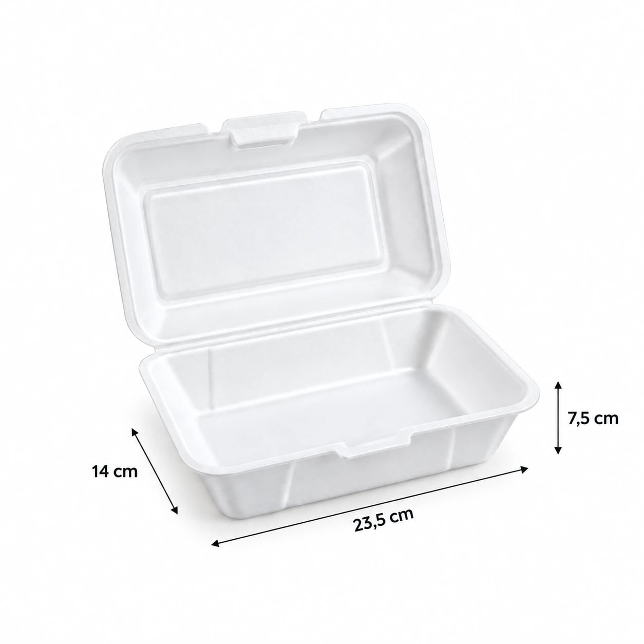 Bandeja de espuma con tapa darnel x100 14 x 21 x 8 cm