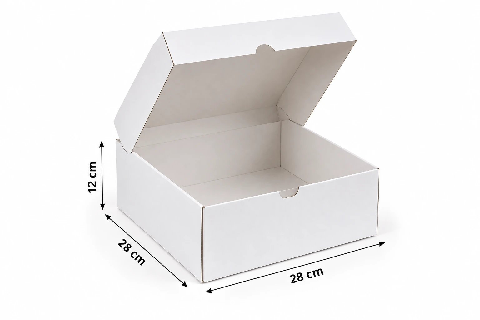Caja postre 28 x 28 x 12 cm