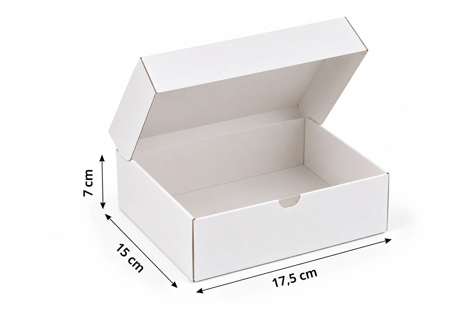 Caja blanca 17.5 x 15 x 7 cm