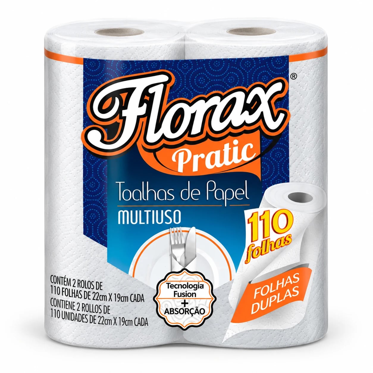 Toalla de cocina florax x 2 unidades