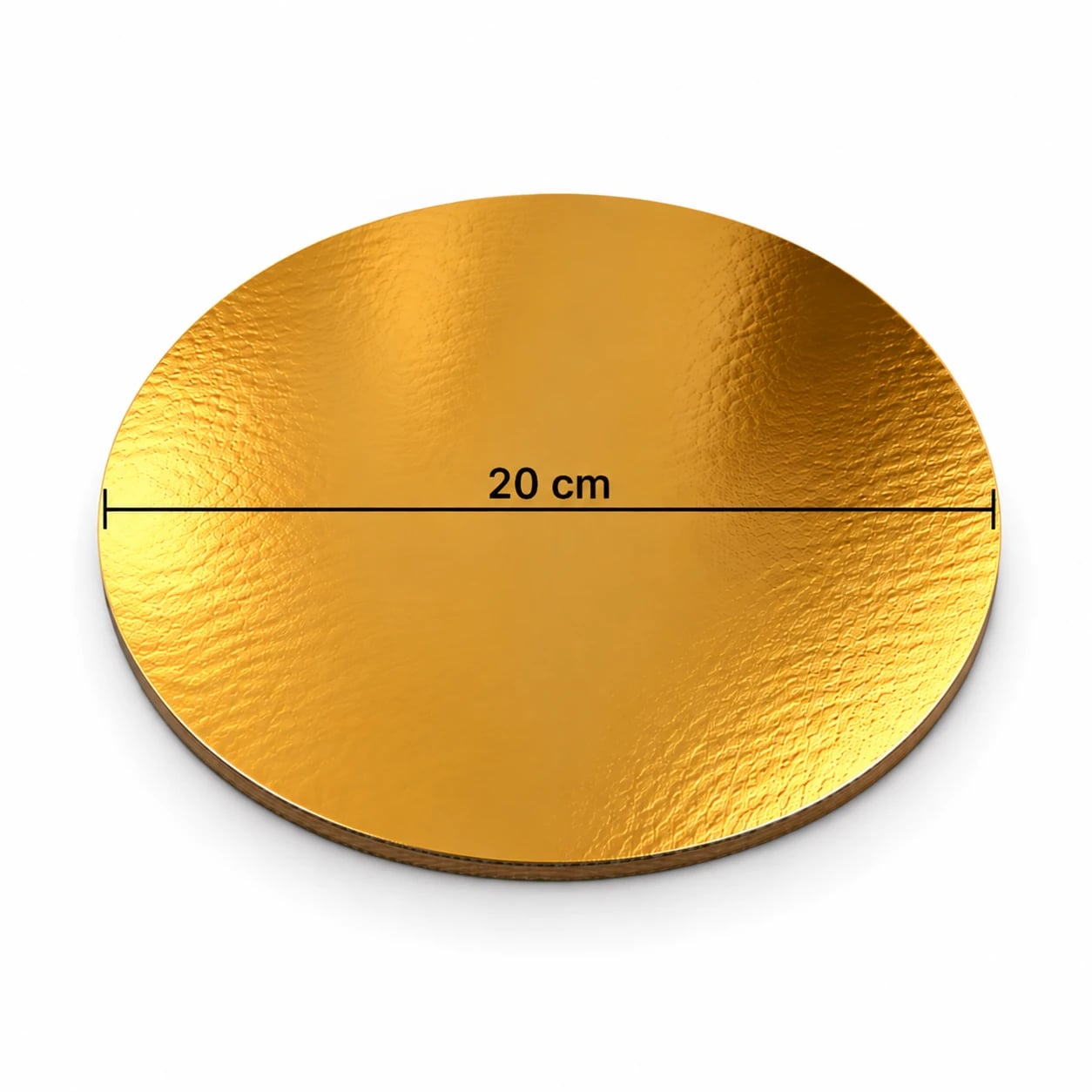 Disco cartón diámetro 20 cm