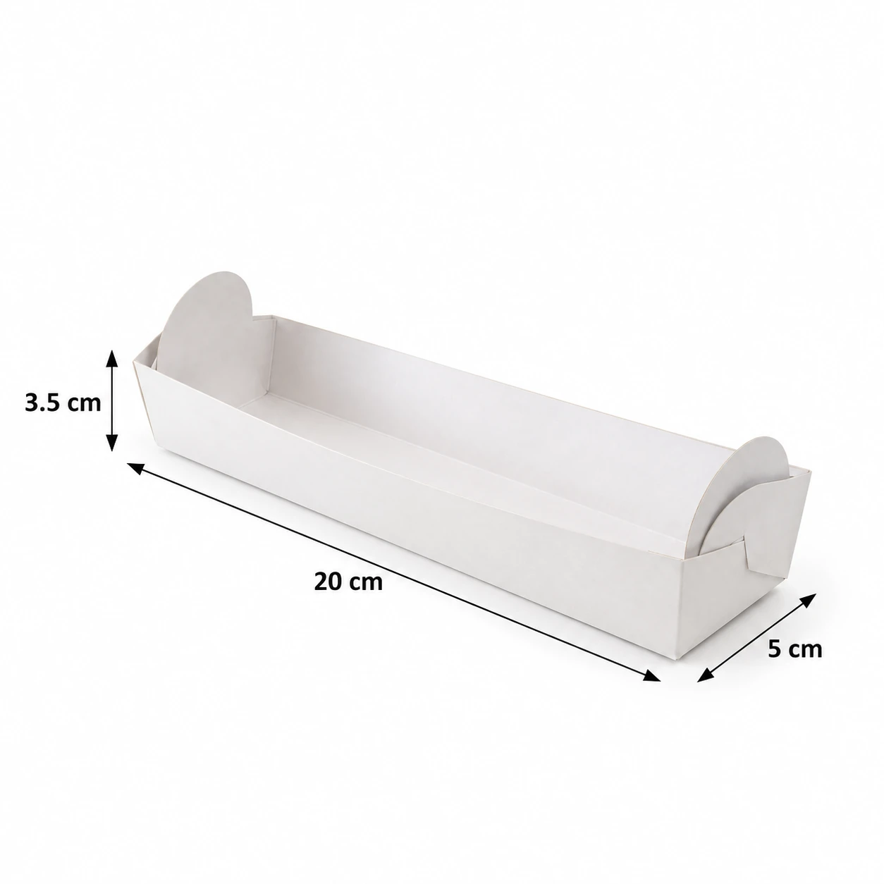 Caja pancho/alfajor 20 x 5 x 3.5 cm