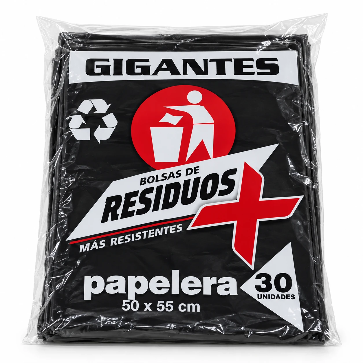 Bolsa de Residuos 50 × 55 cm – Pack x 30