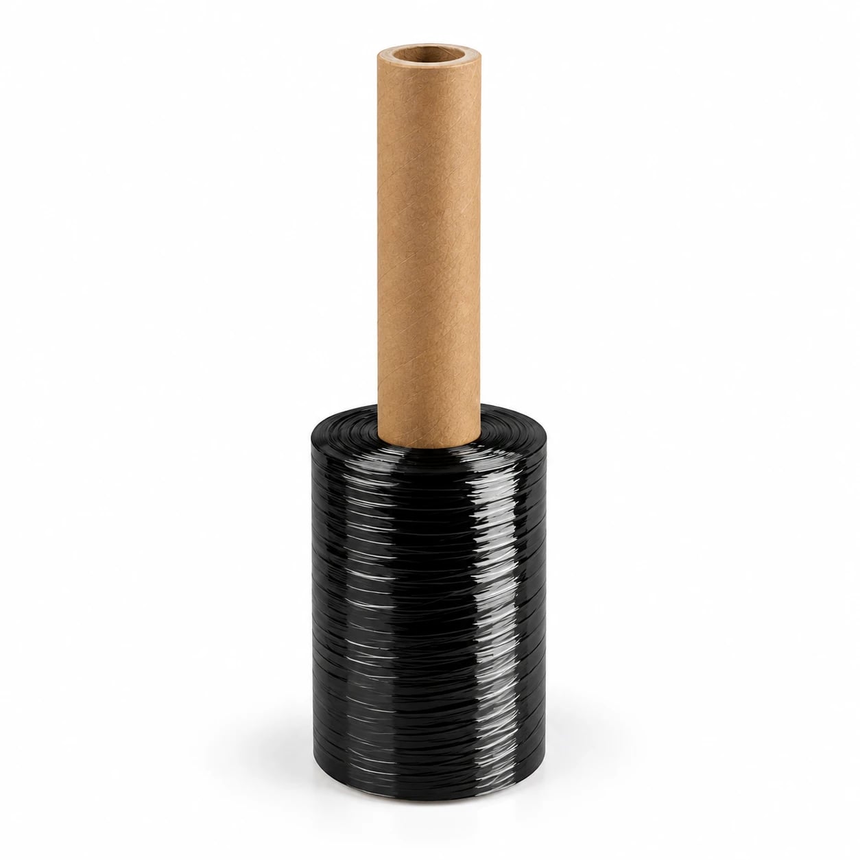 Film Stretch Negro con Mango – Rollo 600 g