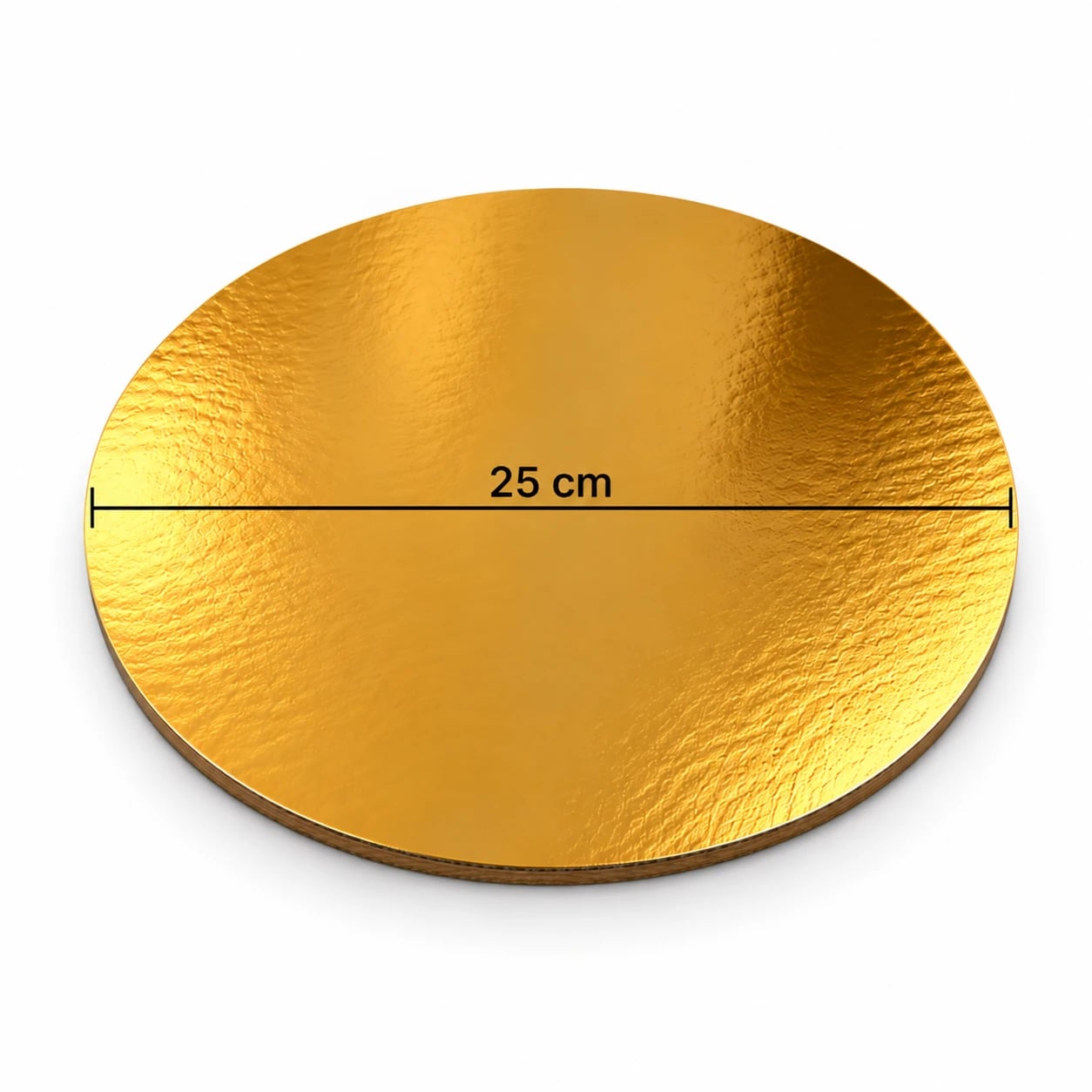 Disco cartón diámetro 25 cm