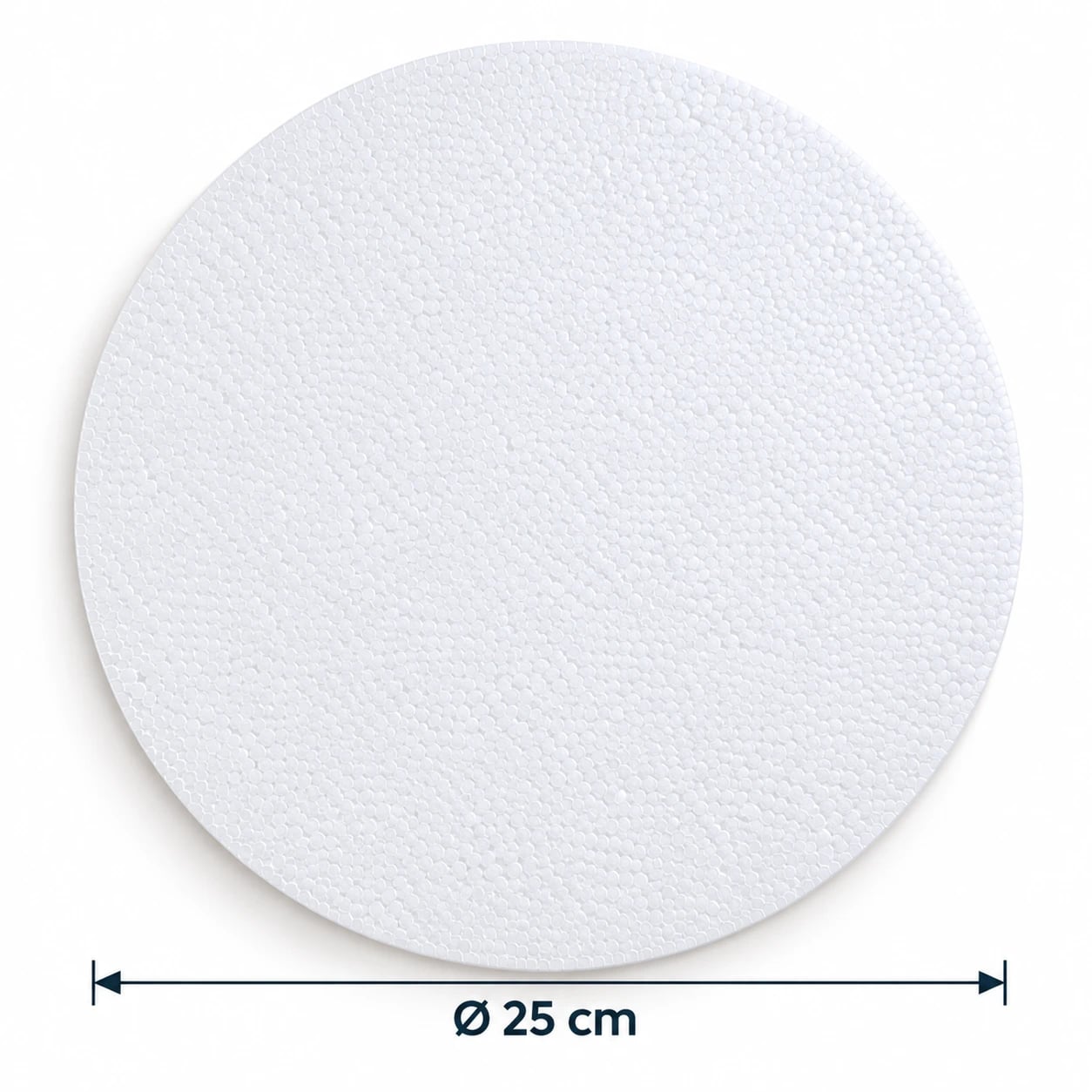 Disco espuma x100 unidades diámetro 25 cm