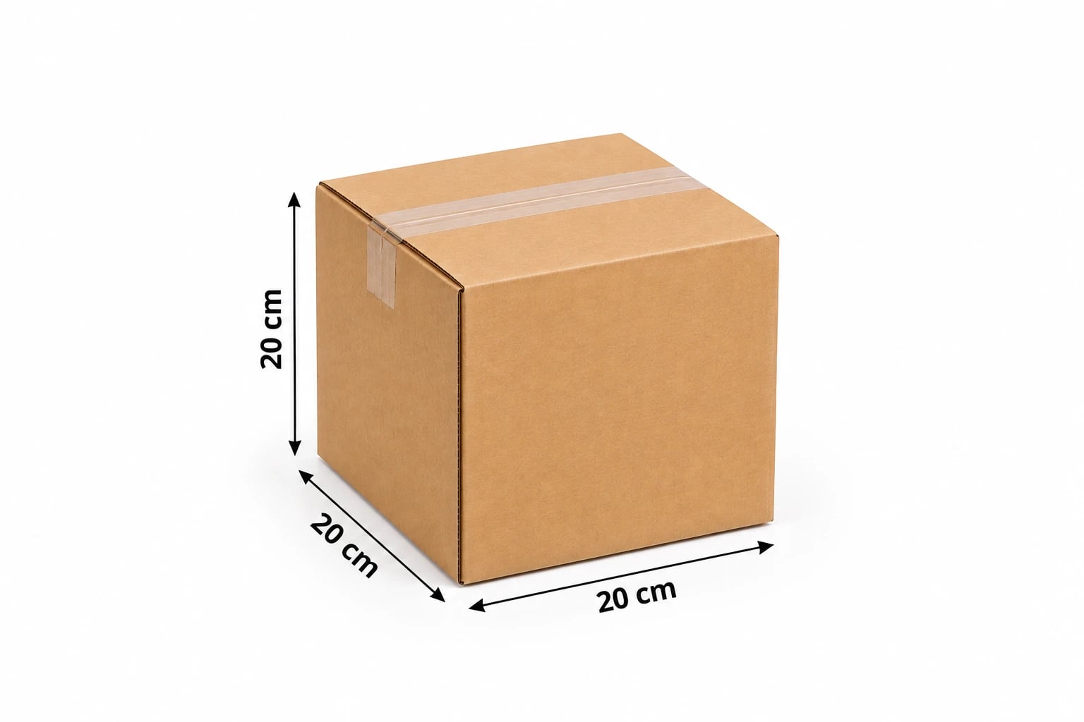 Caja mudanza 20 x 20 x 20 cm