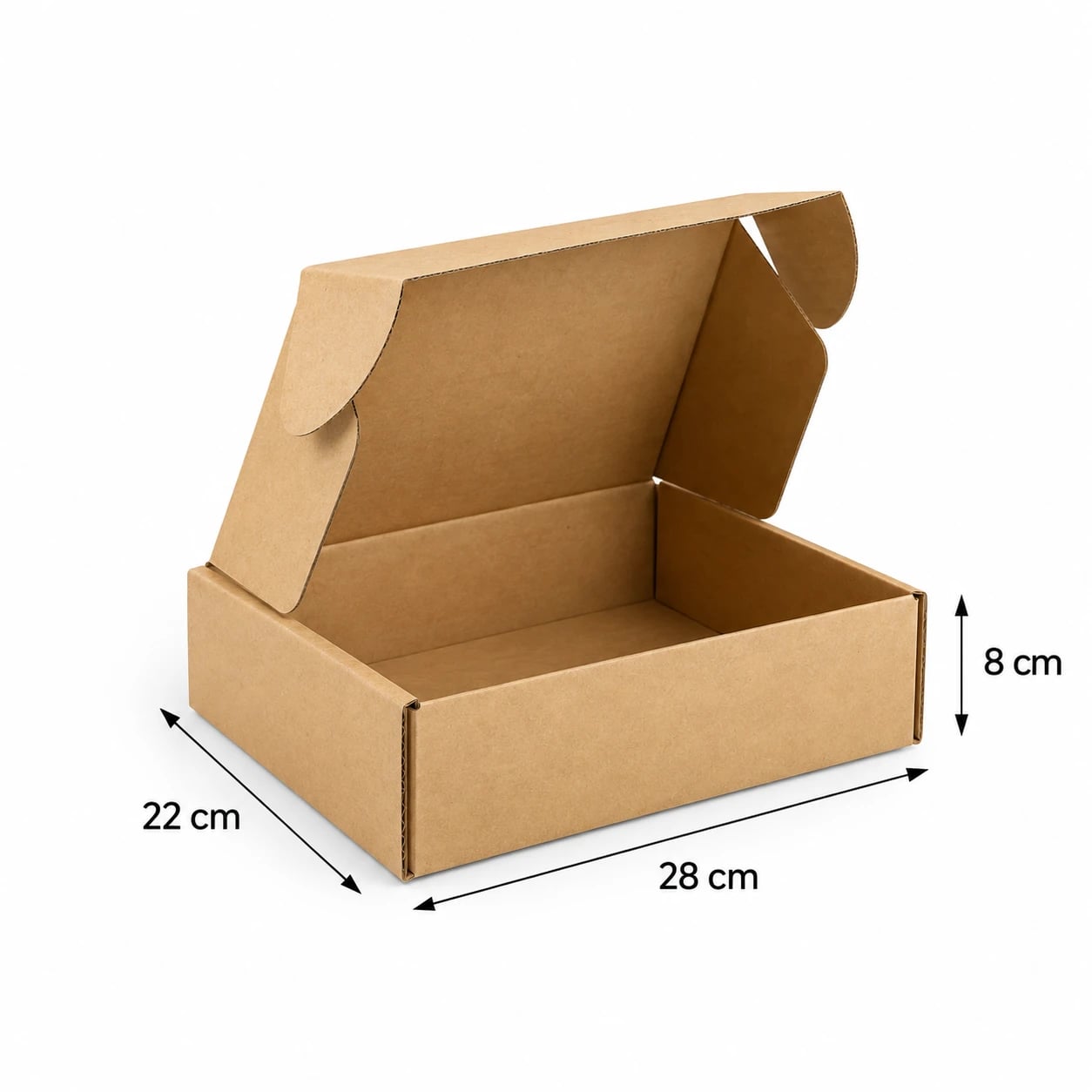 Caja chivito 28 x 22 x 8 cm