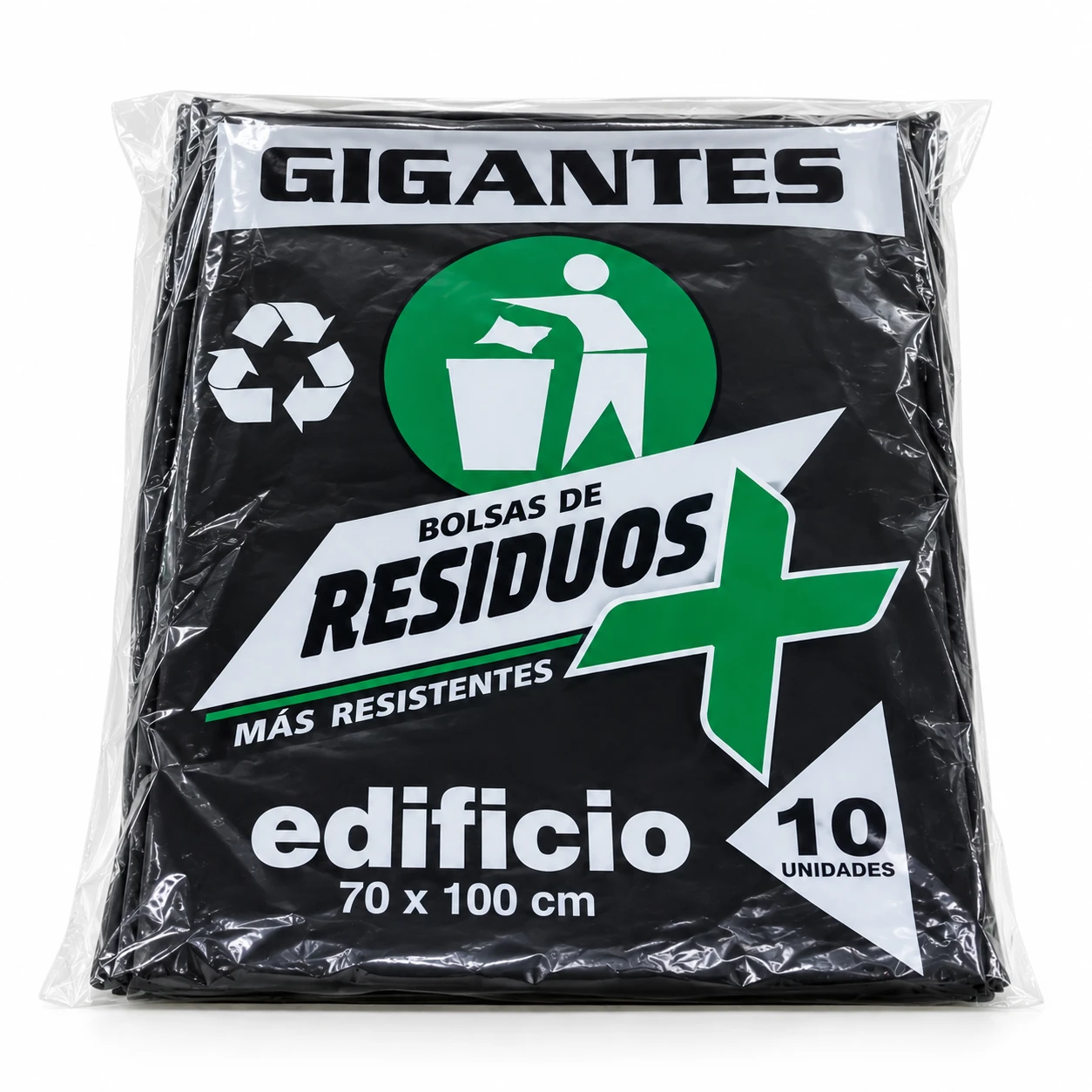 Bolsa de Residuos 70 × 100 cm – Pack x 10